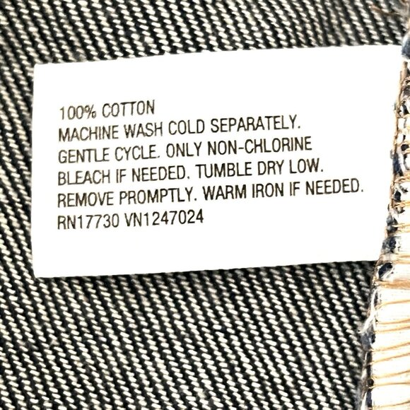 Future Collective Reese Blutstein Women Blue Jean Size 4 Flare Leg High Rise NEW - Picture 9 of 12